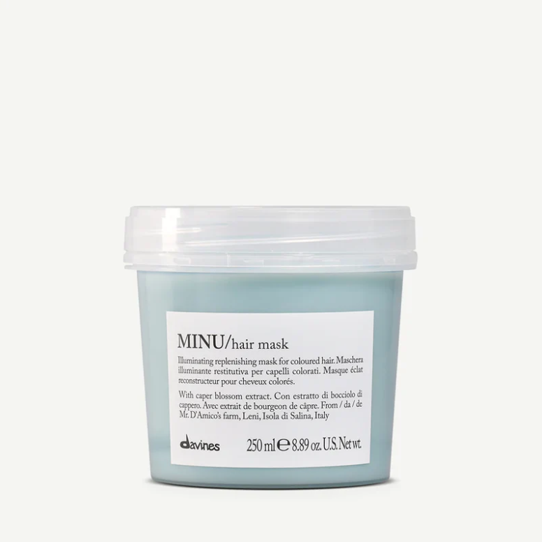 Minu Hair Mask 250ml Davines | Kohort Studio Richmond Melbourne