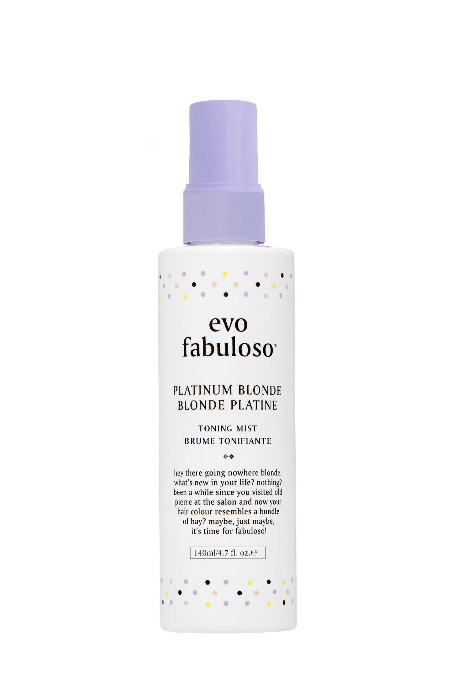 140 ml Mist Evo Fabuloso Platinum Blonde