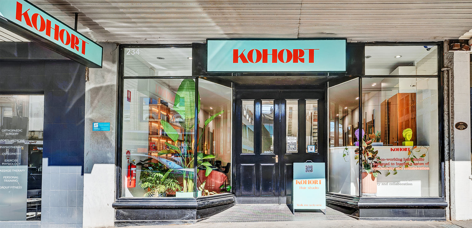 Hair transformation portfolio — Kohort Studio Richmond Melbourne