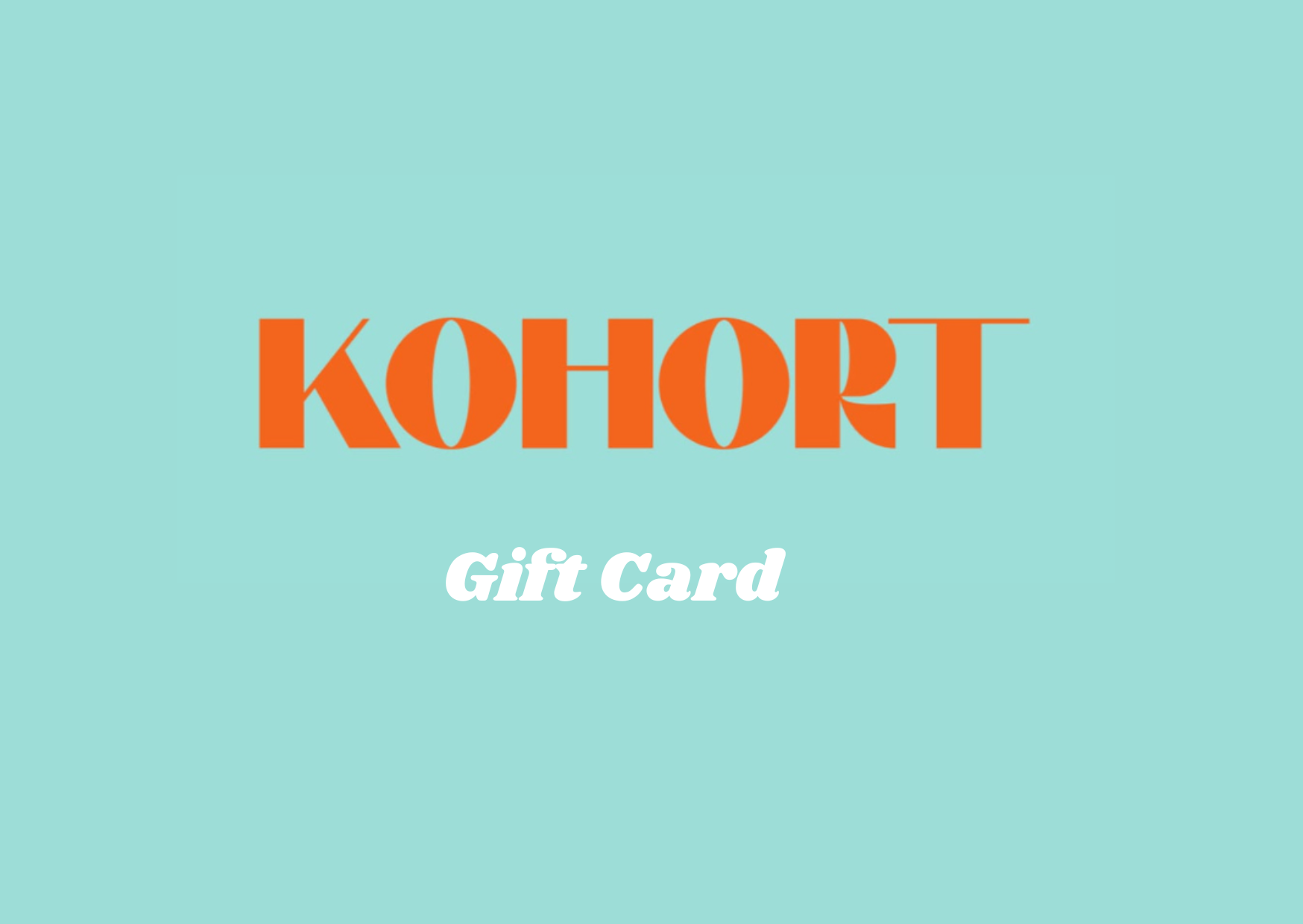 Kohort Salon Gift Card
