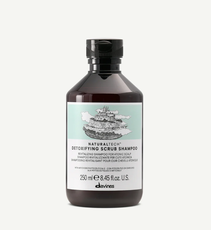 Detoxifying Scrub Shampoo 250ml Davines | Kohort Studio Richmond Melbourne